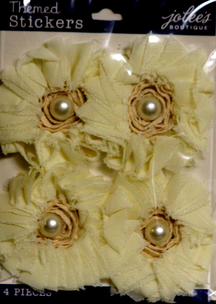 Jolee's Boutique Parisian Flowers Embellishment Stickers