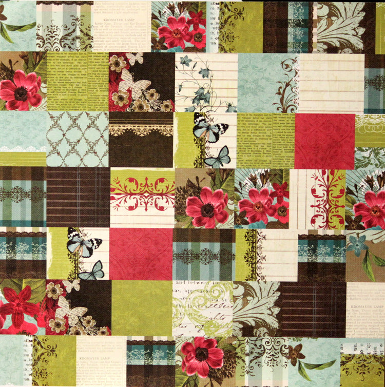 Prima Madeline Collection Madeline 12 x 12 Double-Sided Cardstock Paper