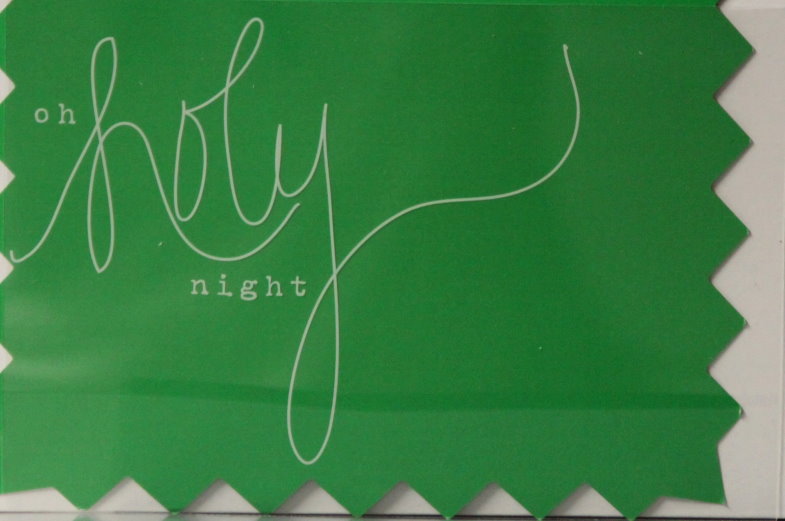 Teresa Collins Tinsel And Company Christmas Acetate Photo Overlay