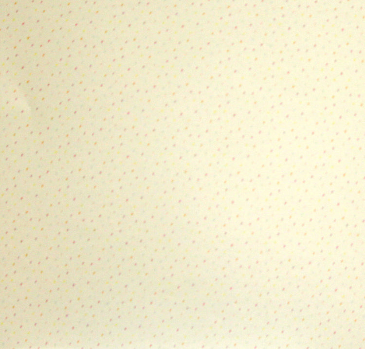 Recollections Rainbow To Dreamland 12 x 12 Pastel Pin Dots Lt. Cardstock Paper