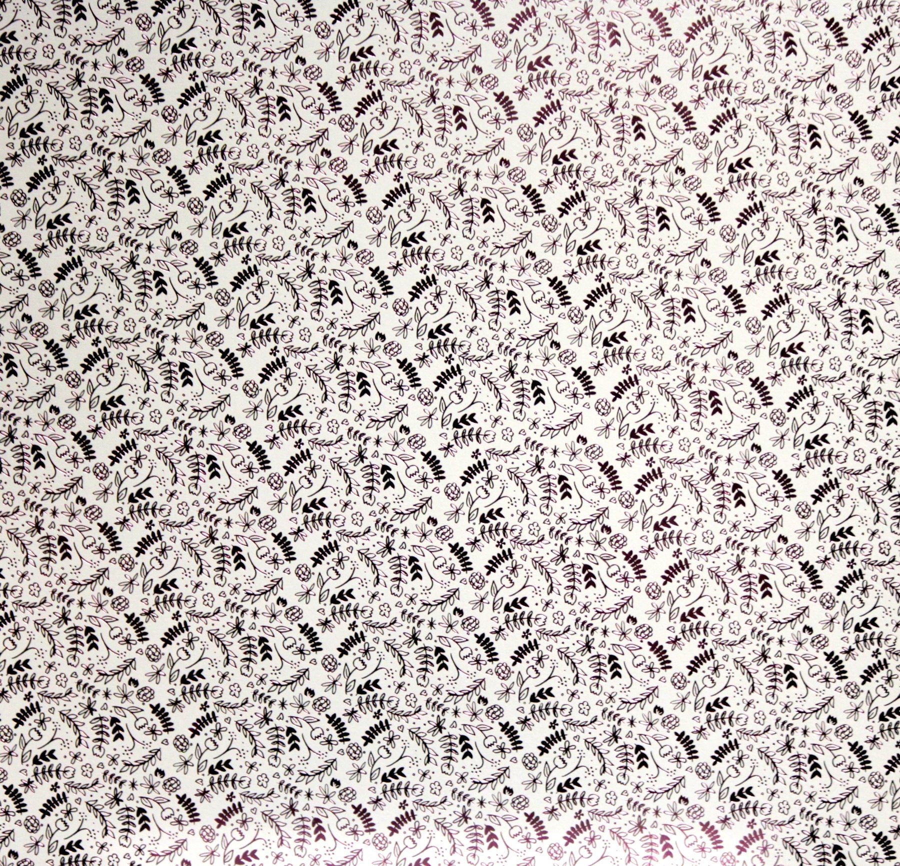 Me & My Big Ideas Baby Girl 12 x 12 Flowers And Branches Specialty Lt. Cardstock Paper