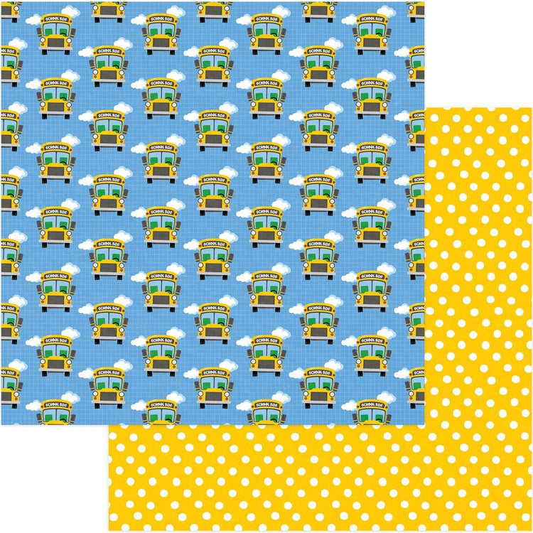 Photoplay 12 x 12 Bus Stop Double-Sided Cardstock Paper