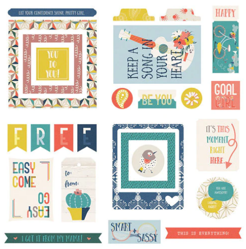 Photoplay Free Bird Cardstock Ephemera