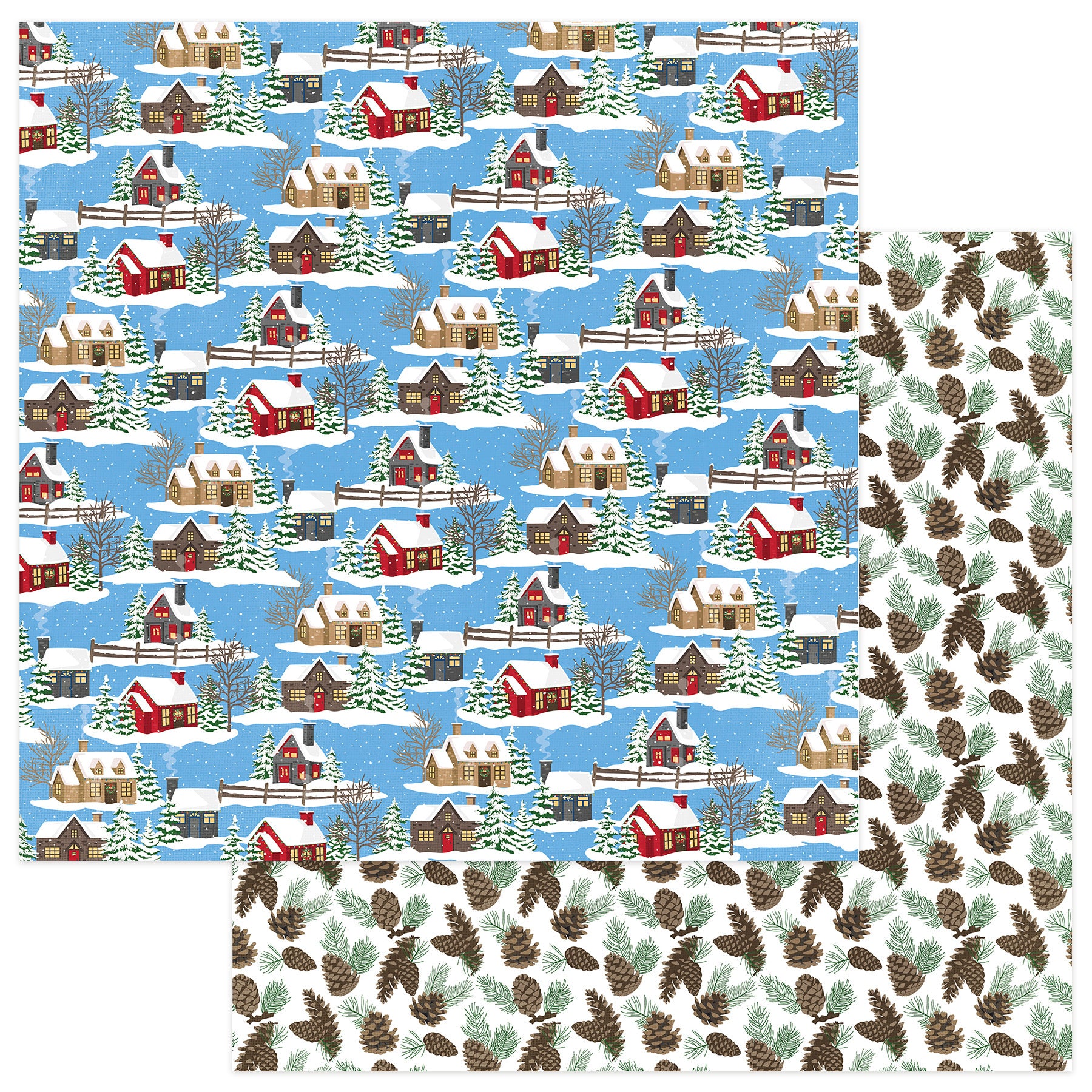 Photoplay 12 x 12 Through The Woods Double-Sided Cardstock Paper