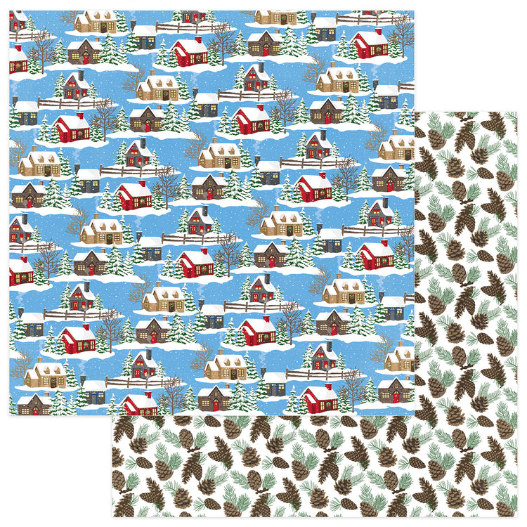 Photoplay 12 x 12 Through The Woods Double-Sided Cardstock Paper