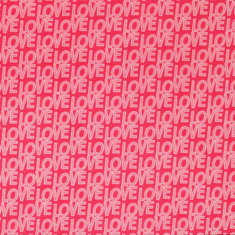 Recollections 12 x 12 Valentine Specialty Glitter Light Cardstock Paper#1