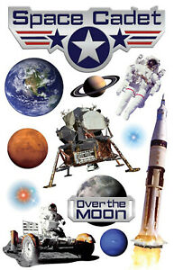 Paper House Space Cadet Dimensional Sticker