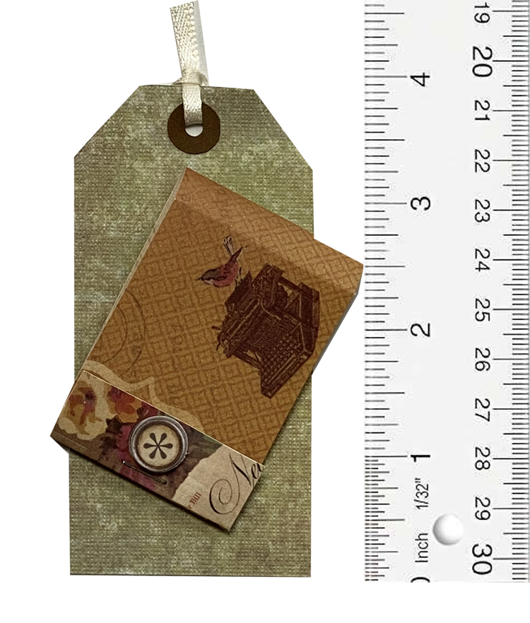 T & H Creations Handmade Dimensional Vintage Tag