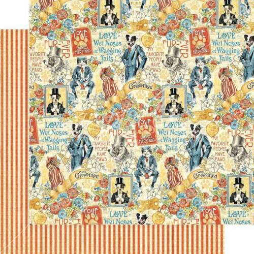 Graphic 45 Best In Show 12 x 12 Double-sided Lt. Cardstock Paper