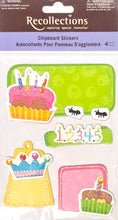 Recollections Birthday Chipboard Stickers - SCRAPBOOKFARE