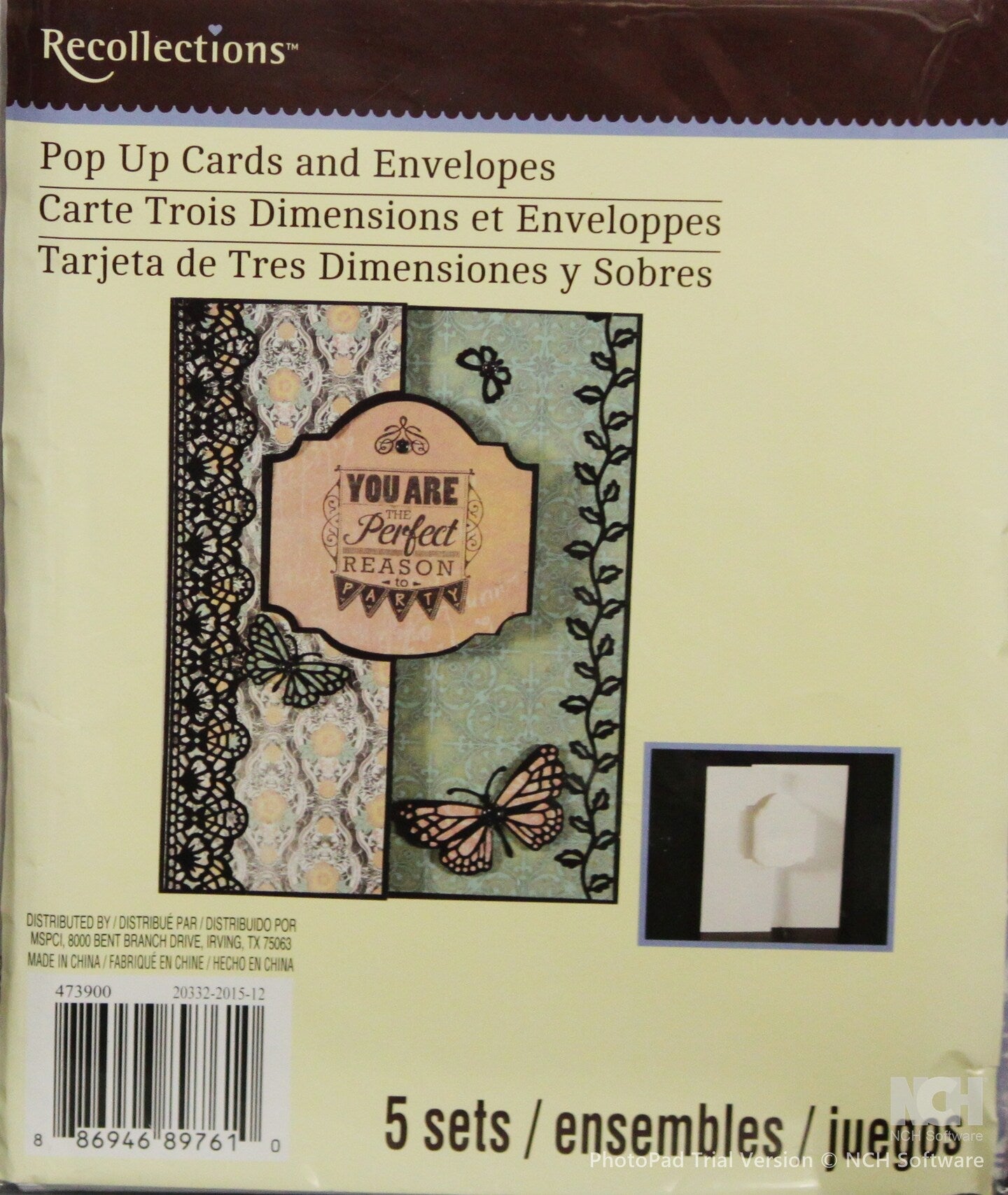 Recollections DIY Pop Up Cards And Envelopes - SCRAPBOOKFARE