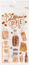 Recollections Cold Brew Coffee Dimensional Stickers - SCRAPBOOKFARE