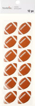 Recollections Football Epoxy Stickers - SCRAPBOOKFARE