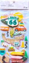 Recollections Route 66 Dimensional Stickers