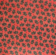 Recollections Cottage Christmas 12 x 12 Holiday Holly Lt. Specialty Cardstock Paper