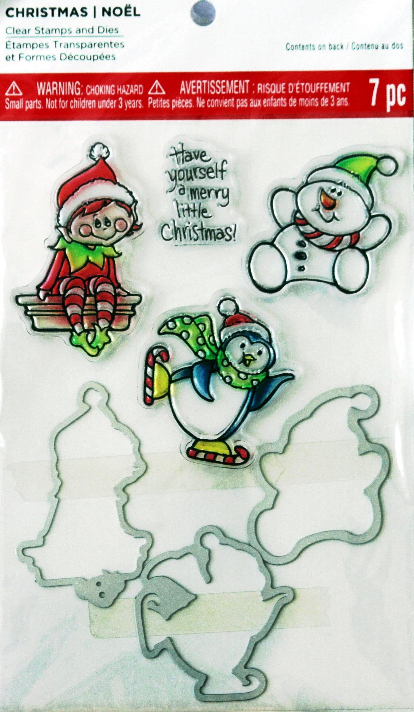 Recollections Christmas Clear Stamps And Dies Set - SCRAPBOOKFARE