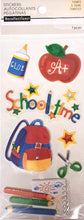 Recollections School Time Dimensional Stickers - SCRAPBOOKFARE