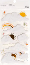 Recollections Clouds & Rainbows Dimensional Stickers - SCRAPBOOKFARE