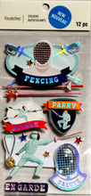 Recollections Fencing Dimensional Stickers - SCRAPBOOKFARE