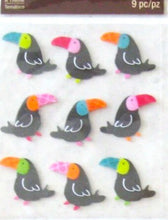 Recollections Toucans Dimensional Stickers - SCRAPBOOKFARE