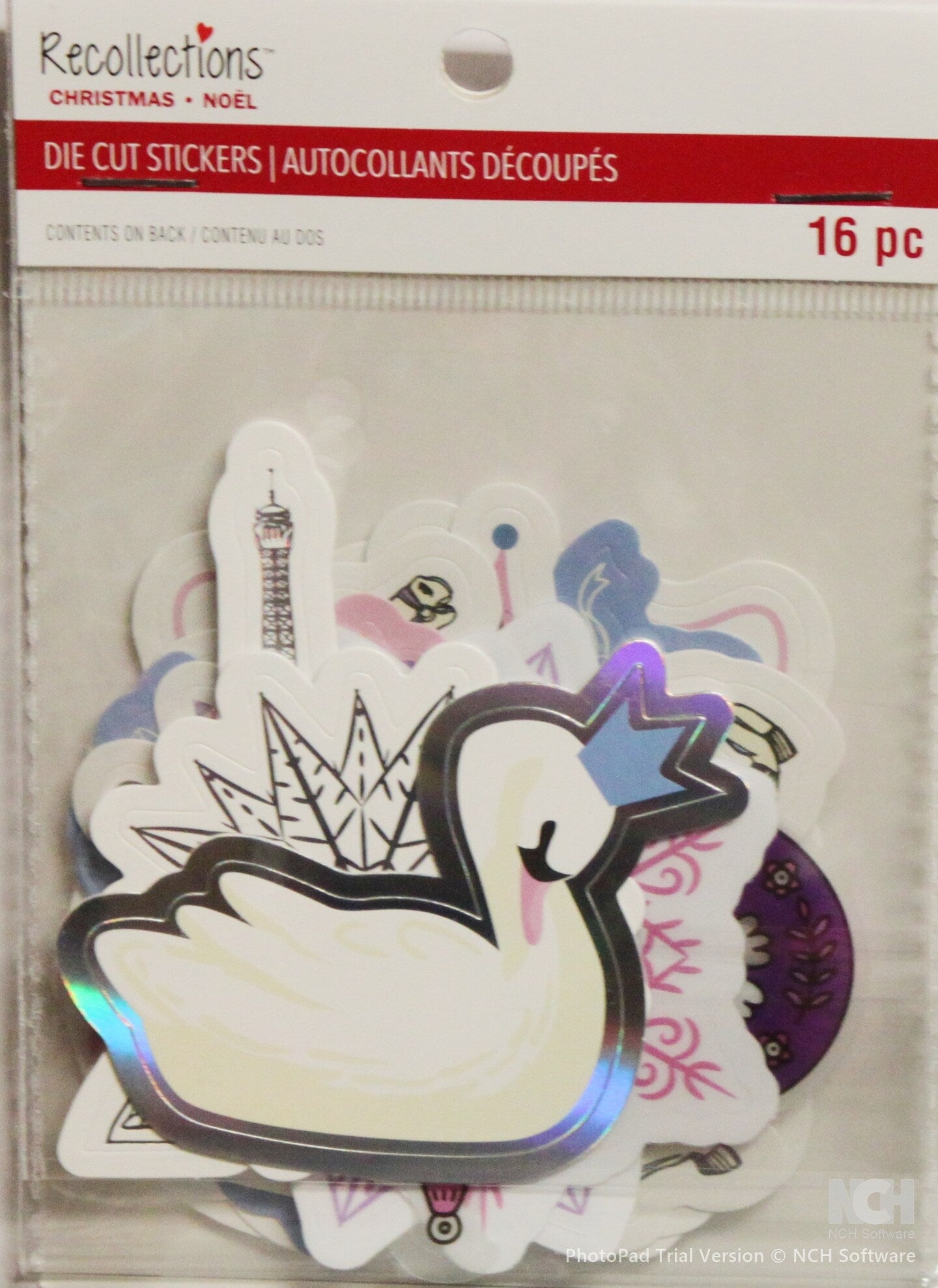 Recollections Christmas Die-cut Stickers - SCRAPBOOKFARE