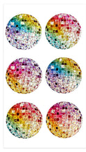 Recollections Holographic Pastel Disco balls Flat Stickers - SCRAPBOOKFARE
