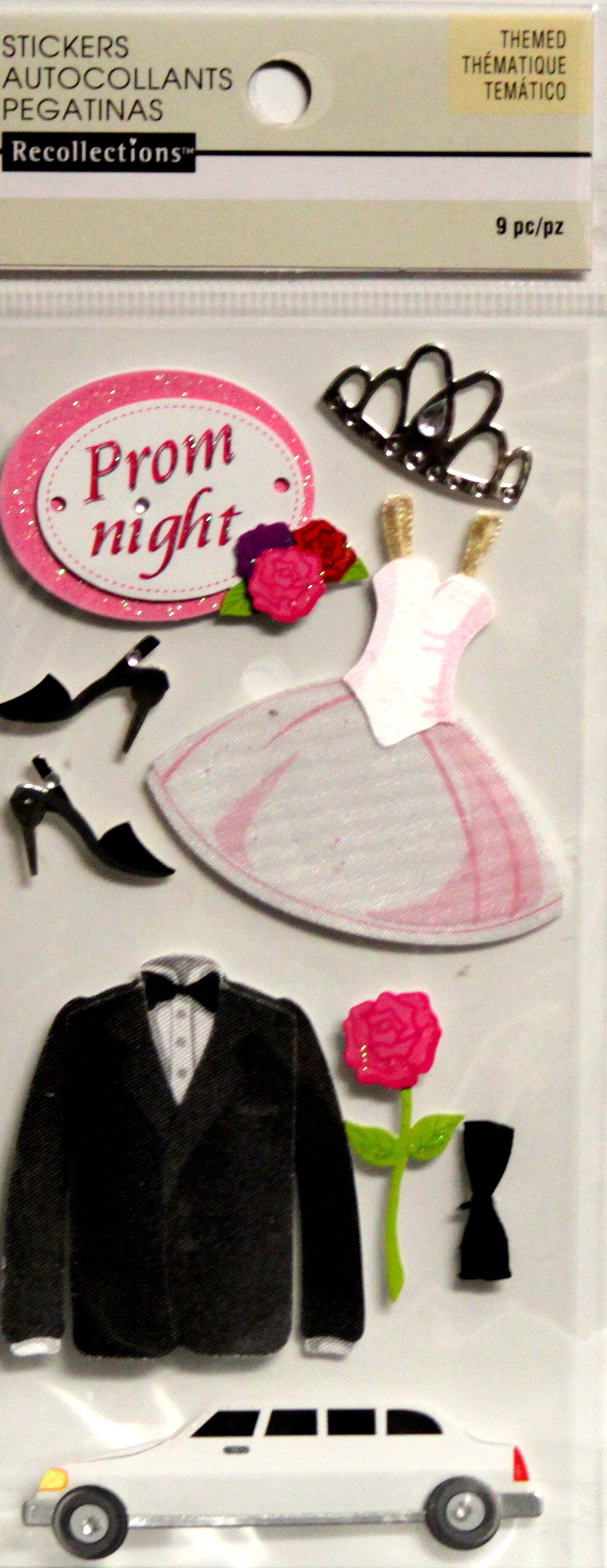 Recollections Prom Night Dimensional Stickers - SCRAPBOOKFARE