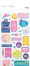 Recollections Best Friends Dimensional Stickers - SCRAPBOOKFARE