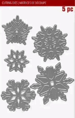 Recollections Christmas Snowflakes Cutting Dies - SCRAPBOOKFARE