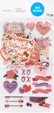 Recollections Valentine's Day Stickers Flip Pack - SCRAPBOOKFARE