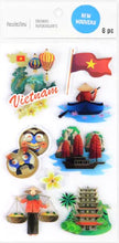 Recollections Vietnam Dimensional Stickers - SCRAPBOOKFARE