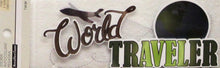 Recollections World Traveler Dimensional Title Sticker - SCRAPBOOKFARE