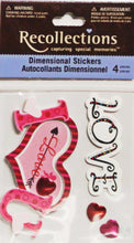 Recollections I Love You Dimensional Stickers - SCRAPBOOKFARE