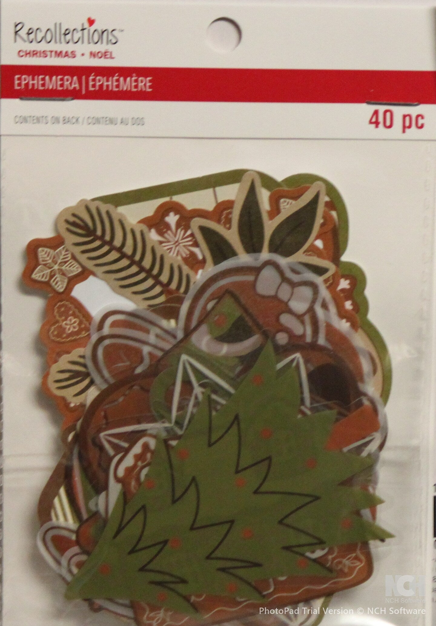 Recollections Christmas Ephemera - SCRAPBOOKFARE