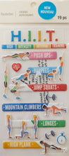 Recollections High Intensity Interval Training Dimensional Stickers - SCRAPBOOKFARE