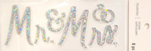 Recollections Mr. & Mrs. Wedding Dimensional Stickers - SCRAPBOOKFARE