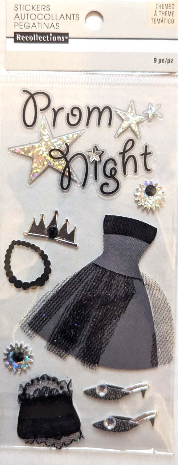 Recollections Prom Night #2 Dimensional Stickers - SCRAPBOOKFARE