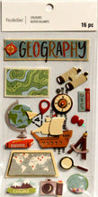 Recollections Geography Dimensional Stickers - SCRAPBOOKFARE