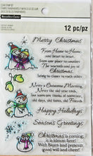 Recollections Christmas Clear Stamp Set - SCRAPBOOKFARE