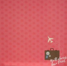 Recollections 12 x 12 C'est La Vie We'll Always Have Paris Cardstock Paper - SCRAPBOOKFARE