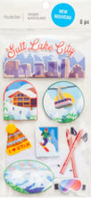 Recollections Salt Lake City Dimensional Stickers - SCRAPBOOKFARE
