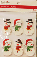 Recollections Snowman Dimensional Stickers - SCRAPBOOKFARE