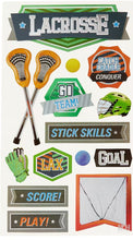 Recollections Lacrosse Dimensional Stickers - SCRAPBOOKFARE