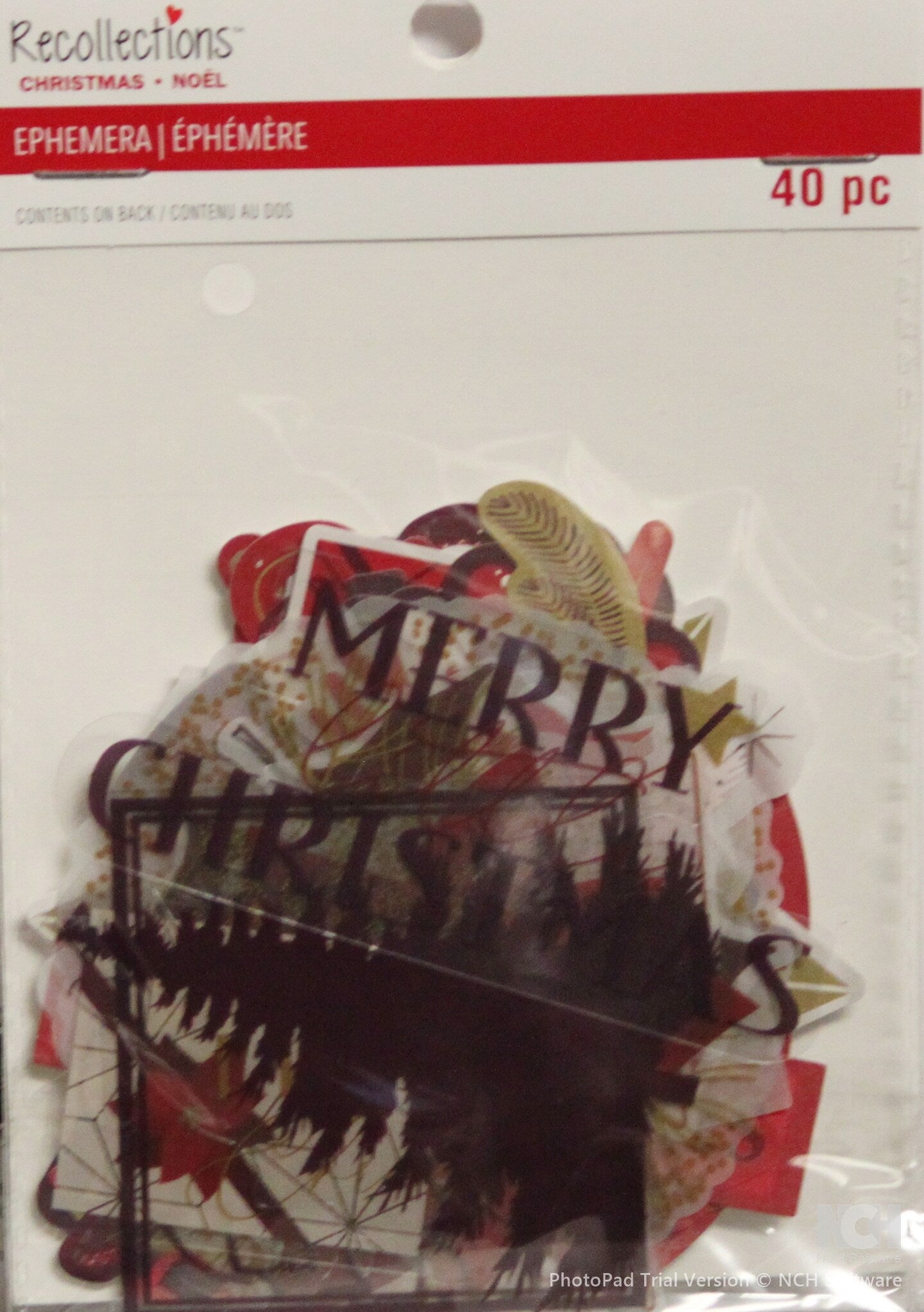 Recollections Christmas Ephemera - SCRAPBOOKFARE