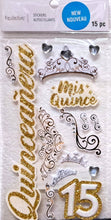 Recollections Quinceanera Dimensional Stickers - SCRAPBOOKFARE