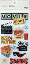 Recollections Movie Night Dimensional Stickers