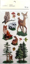 Recollections Forest Animals Dimensional Stickers - SCRAPBOOKFARE