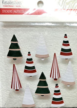 Recollections Christmas Trees Dimensional Stickers