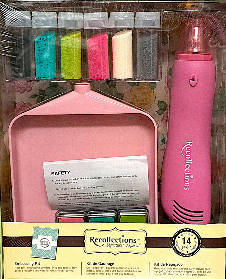 Recollections Signature Embossing Kit - SCRAPBOOKFARE