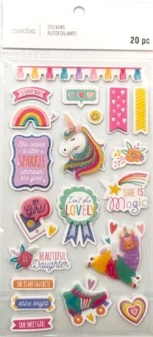 Recollections Beautiful Daughter Dimensional Stickers - SCRAPBOOKFARE
